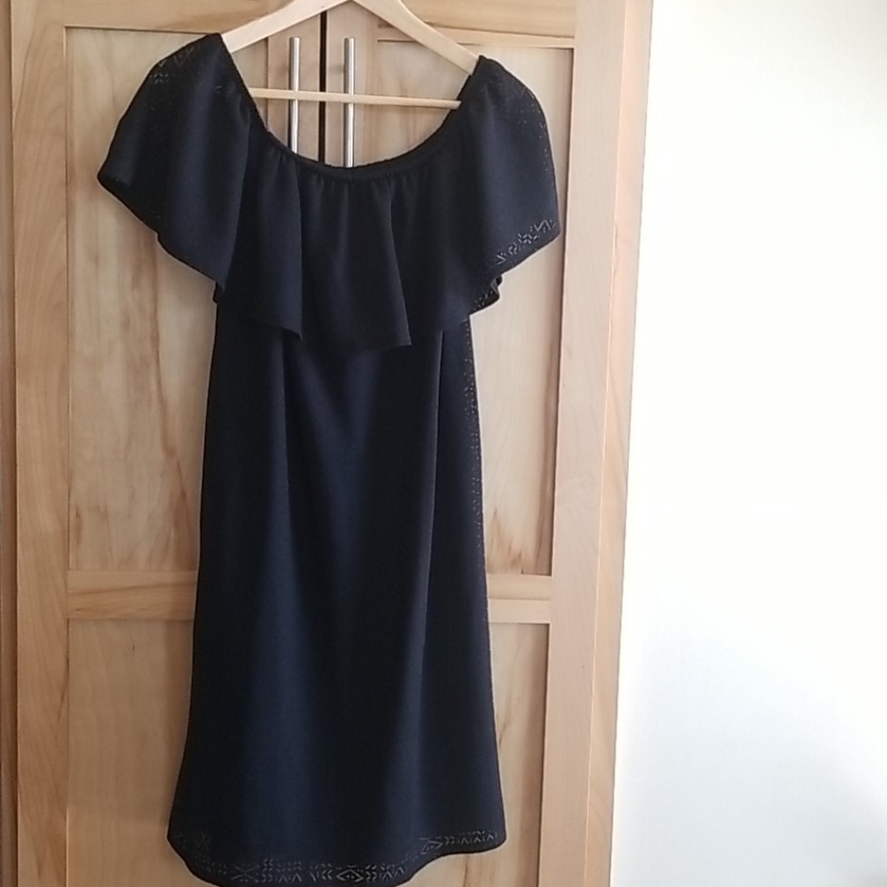 Apt 9 Black Off the Shoulder Dress